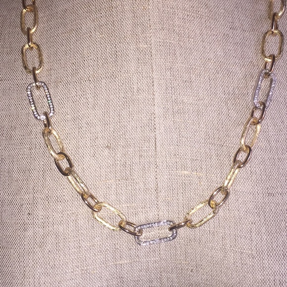 28” Gold link necklace - Picture 3 of 8